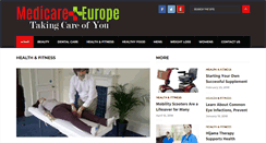 Desktop Screenshot of medicare-europe.com